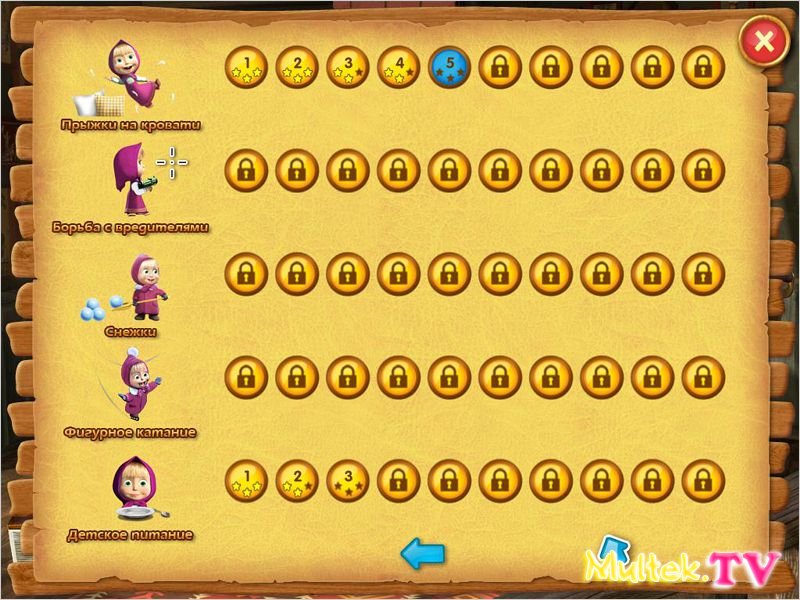 Игра Маша и Медведь: Активные Игры - Скачать